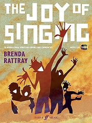Joy Of Singing, The (Book/2CDs) - By Brenda Rattray Cover