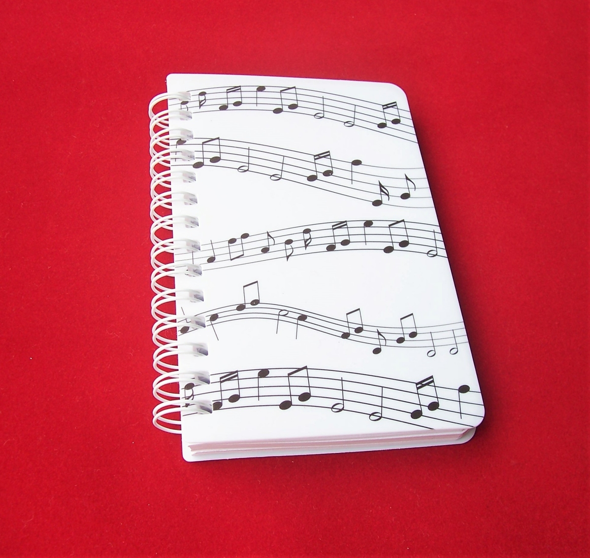 Sheet Music Notes Design Memo Pad Notebook 258614X Dotdismus