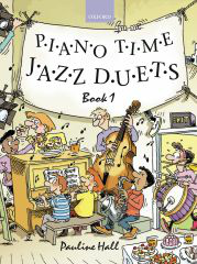 Pauline Hall: Piano Time Jazz Duets - Book 1. Piano Duet Sheet Music