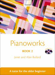 Janet And Alan Bullard Pianoworks Book 2 Book And CD Sheet Music CD