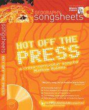 Geography Songsheets - Hot Off The Press Cover