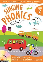 Singing Phonics (Book 2) - By Helen MacGregor and Catherine Birt Cover