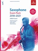 Saxophone Exam Pack Grade 1 2018 2021