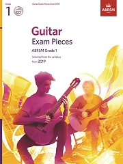 Guitar Exam Pieces from 2019 Grade 1 CD