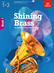 ABRSM Shining Brass Book 1 Part Book CD Grades 1 3 Brass Instruments Sheet Music CD