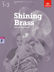 ABRSM Shining Brass Book 1 F Piano Accompaniments Grades 1 3 Sheet Music