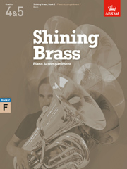 ABRSM Shining Brass Book 2 F Piano Accompaniments Grades 4 5 Sheet Music