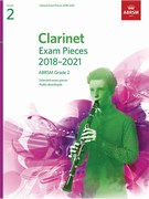Clarinet Exam Pieces 2018 2021 Grade 2
