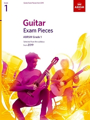 Guitar Exam Pieces From 2019 Grade 1 Book