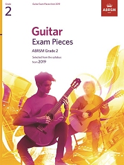 Guitar Exam Pieces From 2019 Grade 2 Book