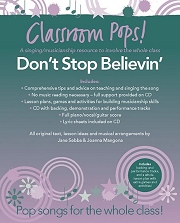 Classroom Pops Dont Stop Believin PVG Sheet Music CD