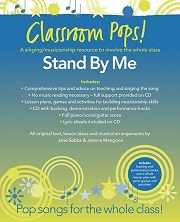 Classroom Pops! Stand By Me. PVG Sheet Music, CD Cover