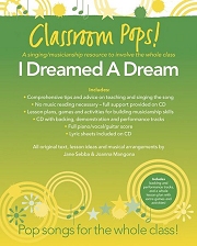 Classroom Pops! I Dreamed A Dream. PVG Sheet Music, CD Cover