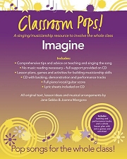 Classroom Pops! Imagine. PVG Sheet Music, CD Cover