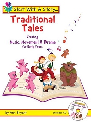 Start With A Story - Traditional Tales. MLC Book, CD