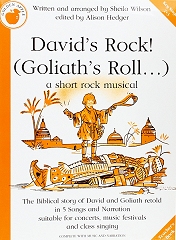 Sheila Wilson: David's Rock! (Goliath's Roll...) (Teacher's Book). PVG Sheet Music Cover