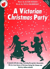 Victorian Christmas Party, A - By Alison Hedger Cover