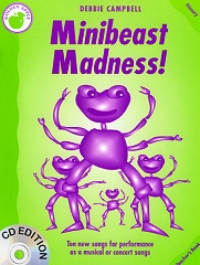 Minibeast Madness! - By Debbie Campbell Cover