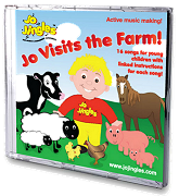 Jo Jingles: Jo Visits the Farm - Singalong CD Cover