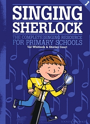Singing Sherlock - Book 1 - Val Whitlock and Shirley Court Cover
