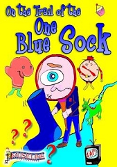 On the Trail of the One Blue Sock - By Gawen Robinson and Stephen Robertson Cover