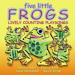 Playsongs Five Little Frogs - CD Cover