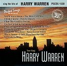 Pocket Songs Backing Tracks CD - Harry Warren Hits Cover