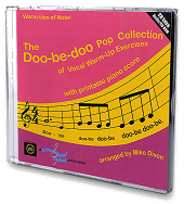 The Doo-be-doo Pop Collection of Vocal Warm-Up Exercises - CD with Printable Piano Score Cover