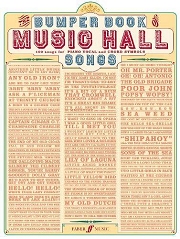 Bumper Book Of Music Hall Songs (PVG). Sheet Music Cover