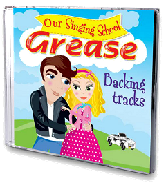 Our Singing School - Grease Backing Tracks CD Cover