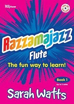 Razzamajazz Flute - Book 1 - Sarah Watts Cover