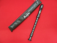 High Quality School Descant/Soprano Recorder with Case, Cleaning Rod And Chart