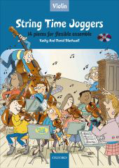 Kathy And David Blackwell: String Time Joggers (Violin Book With CD). Sheet Music, CD