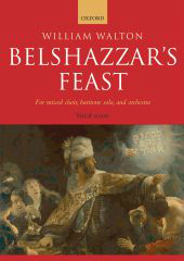 William Walton Belshazzars Feast Vocal Score Choral Sheet Music