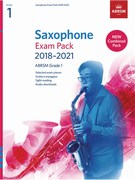 Saxophone Exam Pack Grade 1 2018-2021