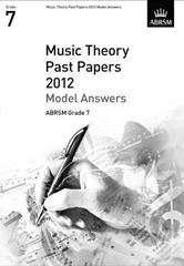 ABRSM Theory Of Music Exams 2012: Model Answers - Grade 7