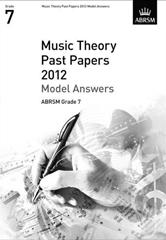 ABRSM Theory Of Music Exams 2012 Model Answers Grade 7