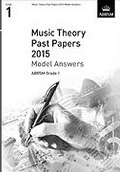 ABRSM Theory Of Music Exam Model Answers 2015 Grade 1 Sheet Music