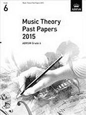 ABRSM Theory Of Music Exam Past Paper 2015 Grade 6 Sheet Music