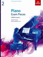ABRSM Piano Exam Pieces 2017 2018 Grade 2 Book Only Sheet Music