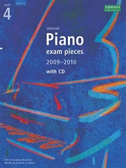 ABRSM: Selected Piano Examination Pieces 2009-2010 - Grade 4 (Book and CD)