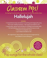 Classroom Pops! Hallelujah. PVG Sheet Music, CD Cover