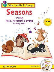 Start With A Story: Seasons (Book and CD) - By Ann Bryant