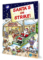 Santa's On Strike - By Andrew Oxspring Cover