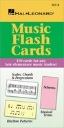 Hal Leonard Student Piano Library: Music Flash Cards Set B. Sheet Music