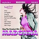 Pocket Songs Backing Tracks CD - Madonna