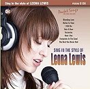Pocket Songs Backing Tracks CD - Leona Lewis, Sing In The Style of Cover