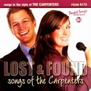 Pocket Songs Backing Tracks CD - The Carpenters, Lost and Found, Songs in the Style of