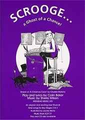 Scrooge ... A Ghost Of A Chance - By Sheila Wilson Cover