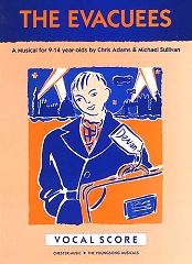 Evacuees, The - By Chris Adams and Michael Sullivan Cover